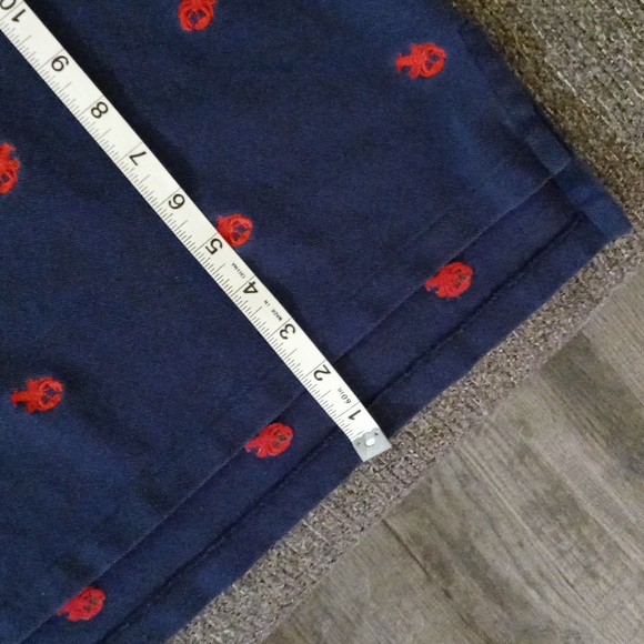 🦞RARE/VTG Polo Ralph Lauren🦞 - Navy/Red Embroidered Lobster S/S Polo - Picture 11 of 12